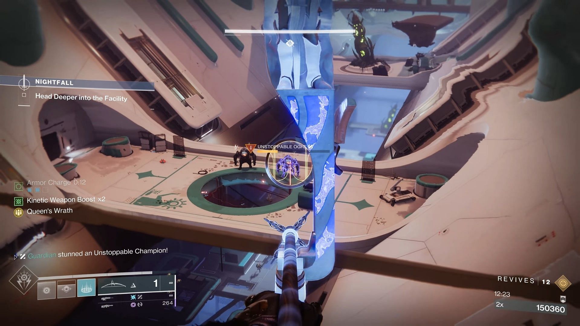 Two Unstoppable Ogres in the jumping puzzle (Image via Destiny 2)